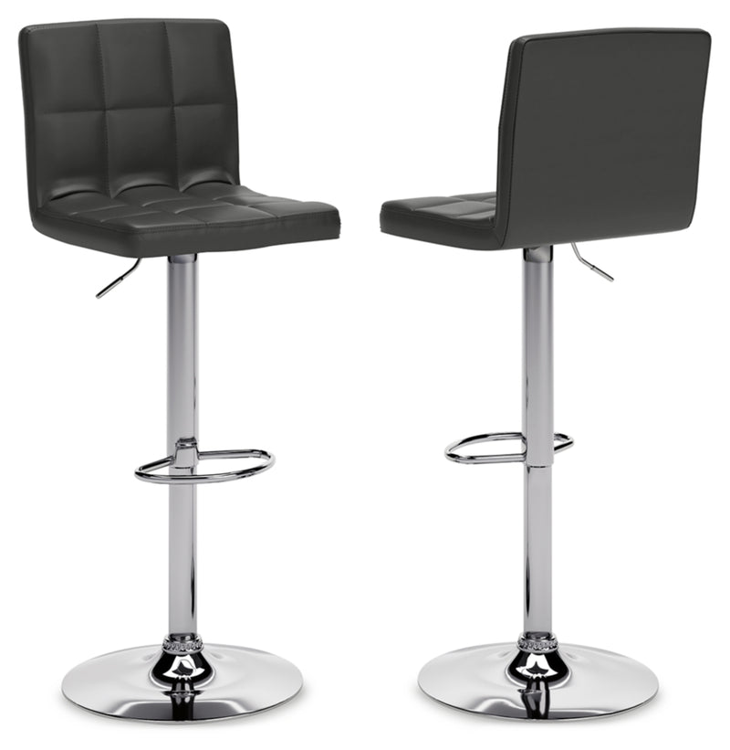 Bellatier Tall UPH Swivel Barstool (Set of 2)