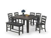 Brackenridge 8PC Counter Height Dining Set