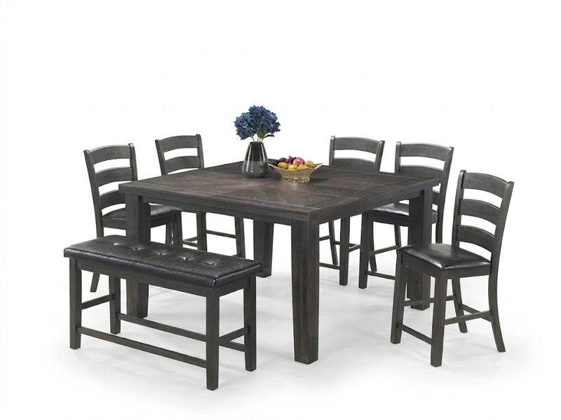 Brackenridge 8PC Counter Height Dining Set