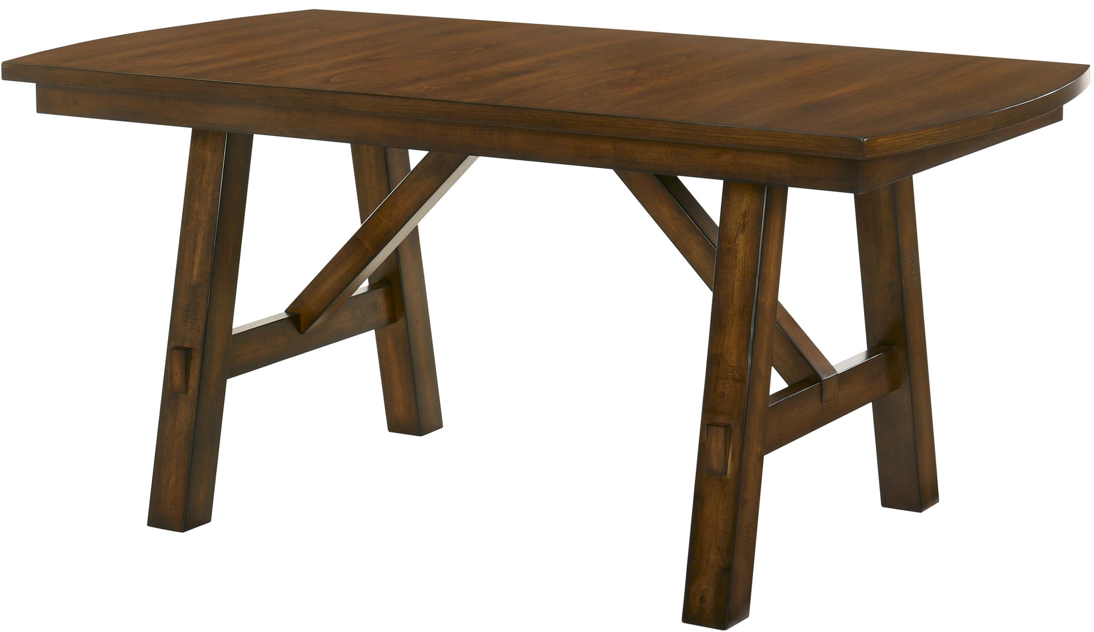 Warm Brown Counter Height Dining Table