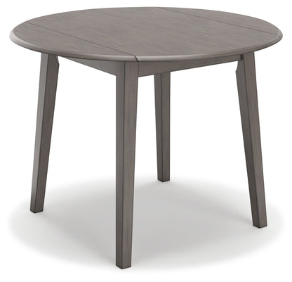 Shullden Round DRM Drop Leaf Table
