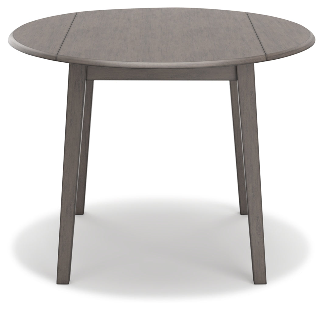 Shullden Round DRM Drop Leaf Table