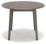 Shullden Round DRM Drop Leaf Table