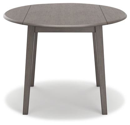 Shullden Round DRM Drop Leaf Table