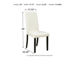 Kimonte Dining UPH Side Chair (2/CN)