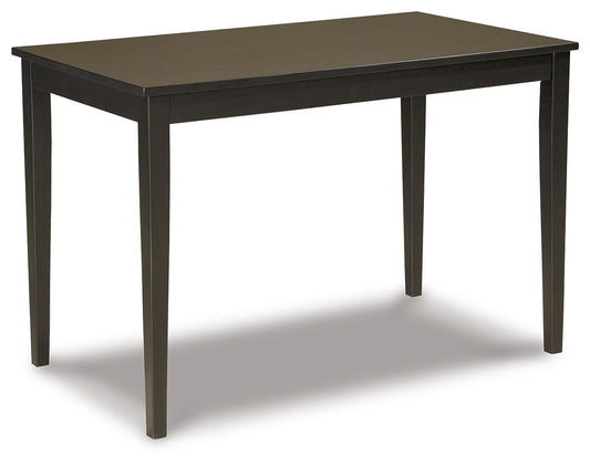Kimonte Dining Table and 4 Chairs