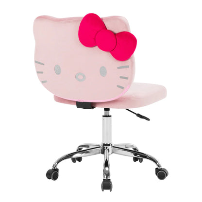 Hello Kitty Kawaii Swivel Vanity Chair