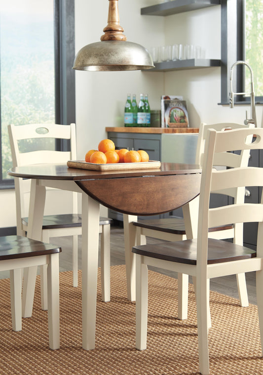 Woodanville Dining Table and 4 Chairs