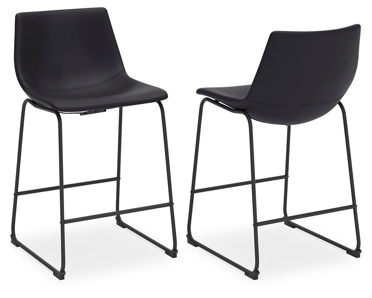 Centiar Counter Height Bar Stool (Set of 2)
