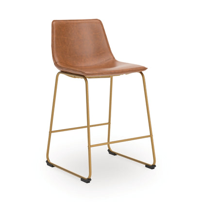 Crandox Upholstered Barstool (2/CN)