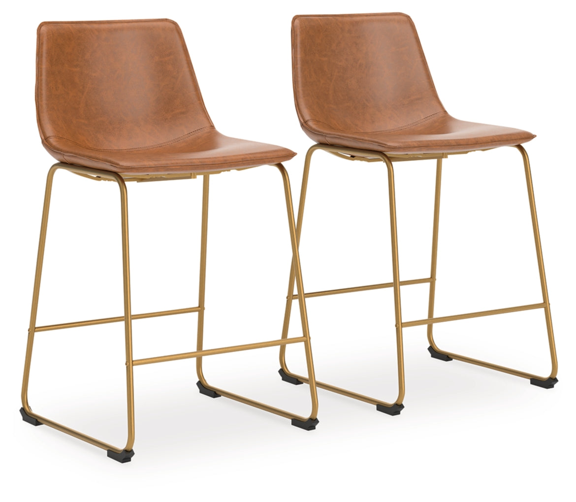 Crandox Upholstered Barstool (2/CN)