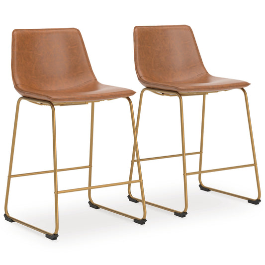 Crandox Upholstered Barstool (2/CN)