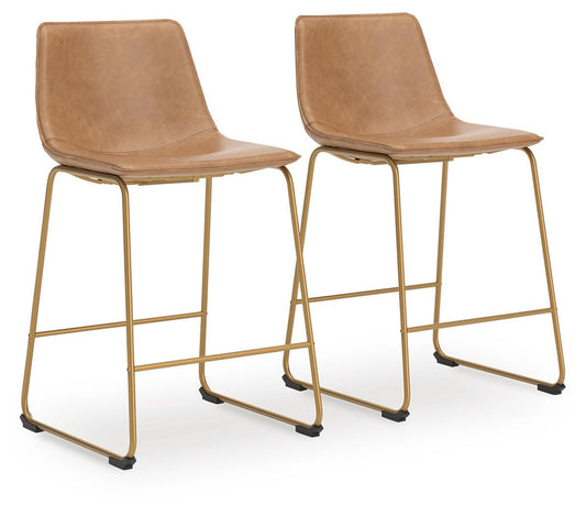 Crandox Upholstered Barstool (2/CN)