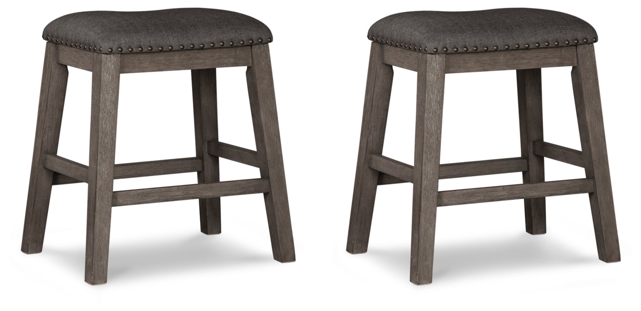 Caitbrook Upholstered Stool (2/CN)