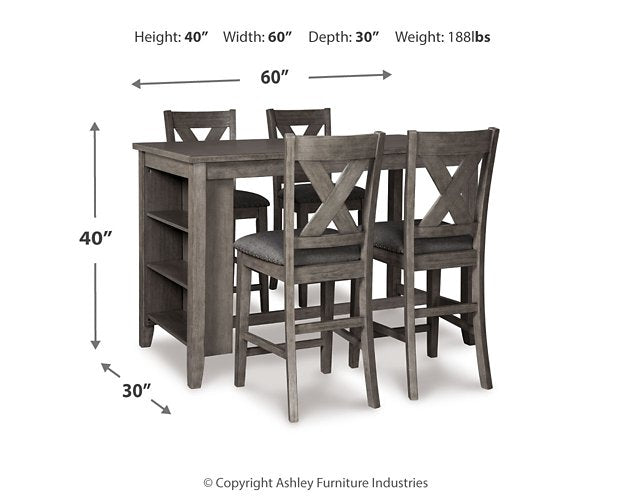 Caitbrook Counter Height Dining Package
