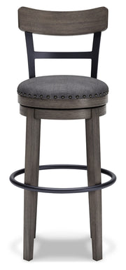 Caitbrook Tall Upholstered Swivel Barstool (1/CN)