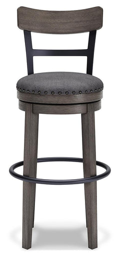 Caitbrook Tall Upholstered Swivel Barstool (1/CN)