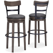 Caitbrook Tall Upholstered Swivel Barstool (1/CN)