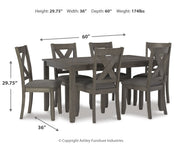 Caitbrook RECT DRM 7PC Dining Set