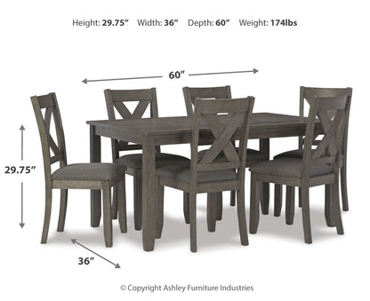 Caitbrook RECT DRM 7PC Dining Set