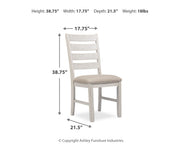 Skempton Dining UPH Side Chair (2/CN)