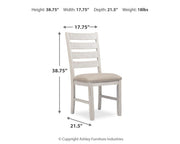 Skempton Dining UPH Side Chair (2/CN)