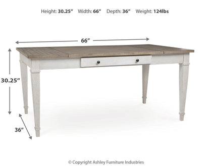Skempton Dining Table and 4 Chairs