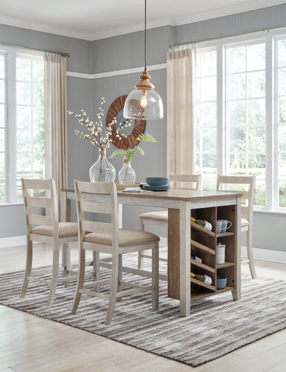 Skempton RECT Counter Table w/Storage