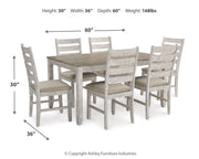 Skempton 7PC Dining Set