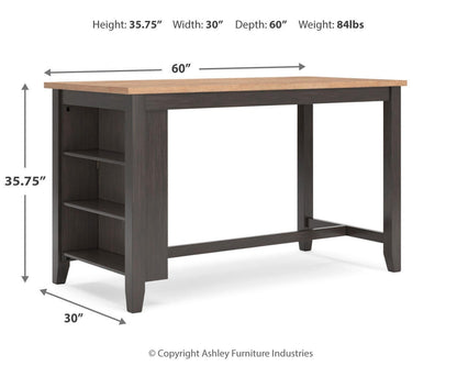 Gesthaven RECT Dining Room Counter Table