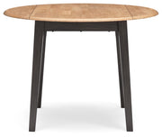 Gesthaven Round DRM Drop Leaf Table