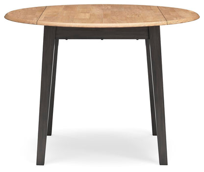 Gesthaven Round DRM Drop Leaf Table