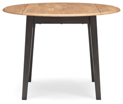 Gesthaven Dining Table and 2 Chairs