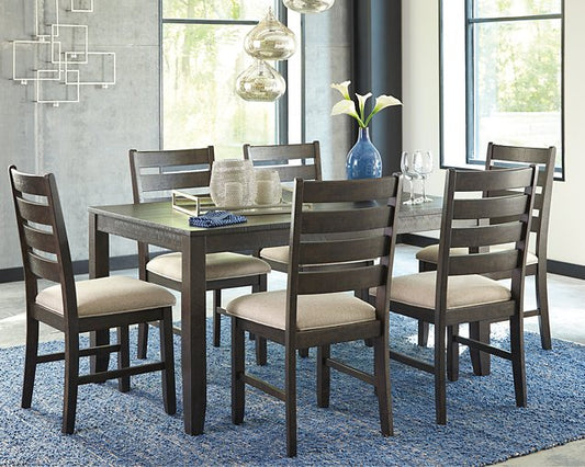 Rokane Dining Table and Chairs 7PC Set