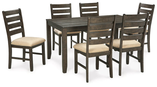 Rokane Dining Table and Chairs 7PC Set