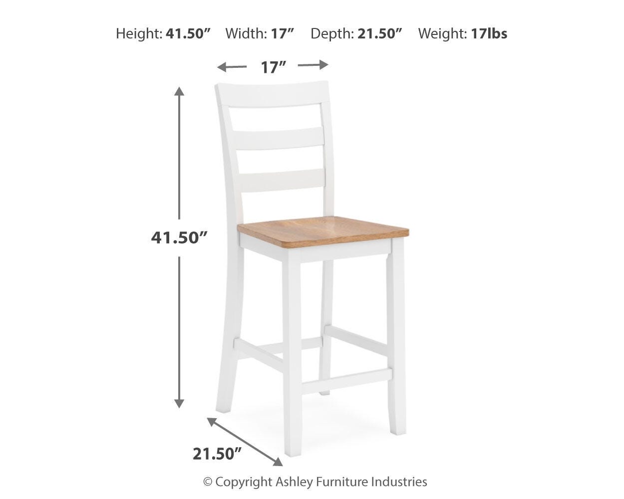 Gesthaven Barstool (2/CN)