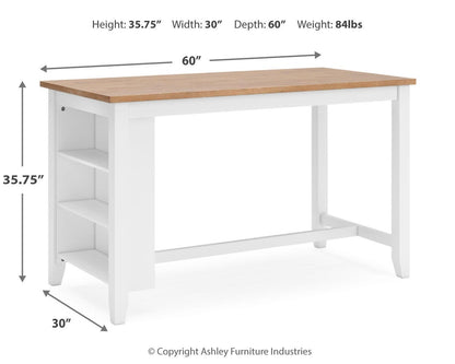 Gesthaven RECT Dining Room Counter Table