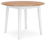 Gesthaven Dining Table and 4 Chairs