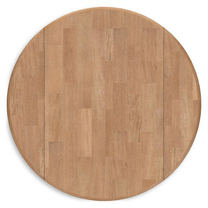 Gesthaven Round DRM Drop Leaf Table