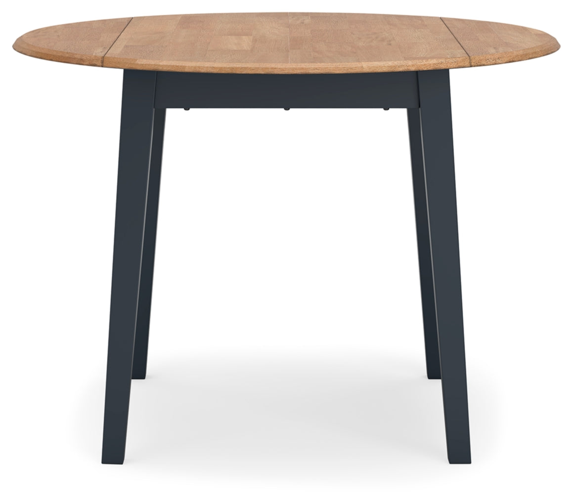 Gesthaven Round DRM Drop Leaf Table