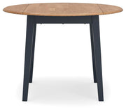 Gesthaven Round DRM Drop Leaf Table