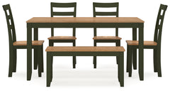 Gesthaven Dining Room Table Set (6/CN)