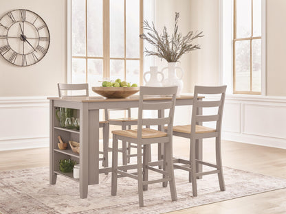 Gesthaven Dining Table and 4