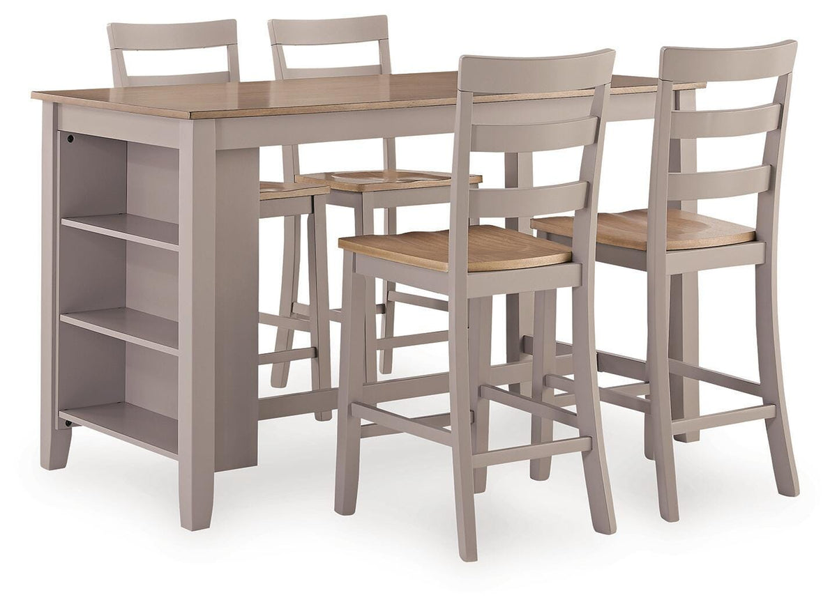 Gesthaven Dining Table and 4
