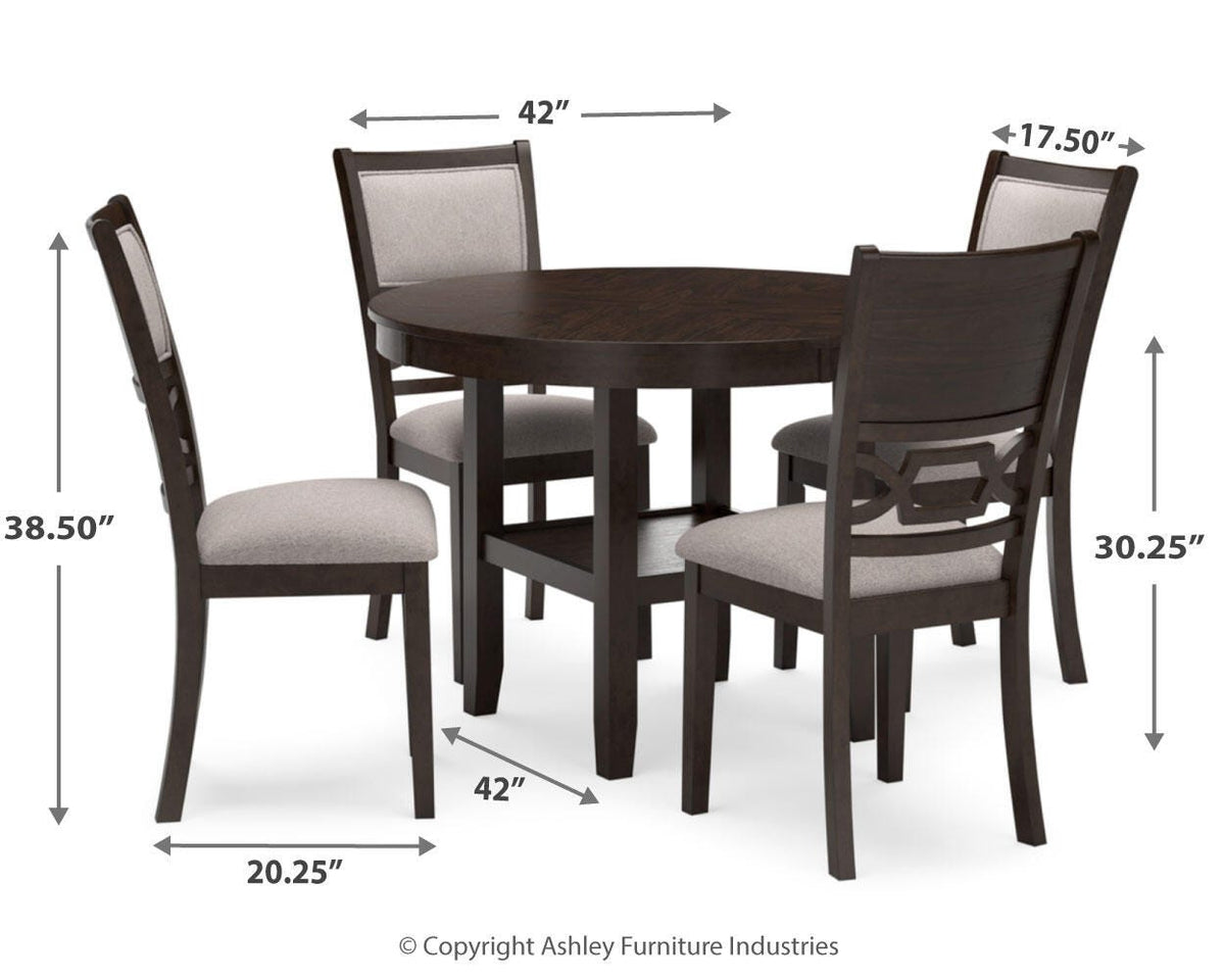 Langwest 5PC Dining Set