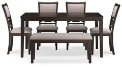 Free 5Pc Accessory Set + Nellie Rug + 6Pc Langwest Dining Set Package