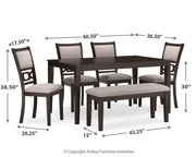 Langwest 6PC Dining Set