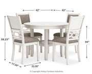 Erinberg 5PC Dining Set