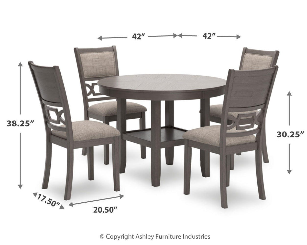 Wrenning 5PC Dining Set