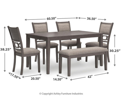 Wrenning 6PC Dining Set